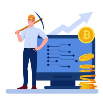 Los mineros de criptomonedas