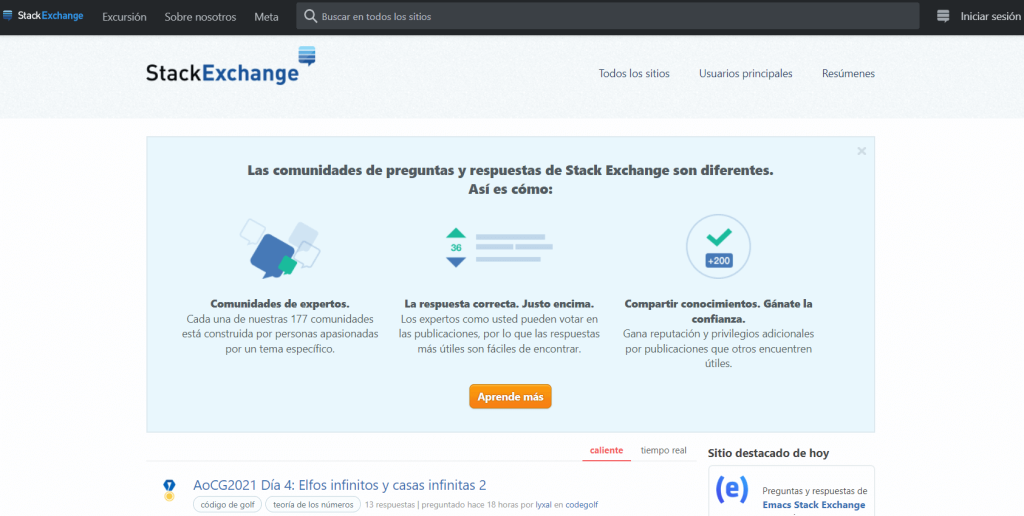 Stack Exchange